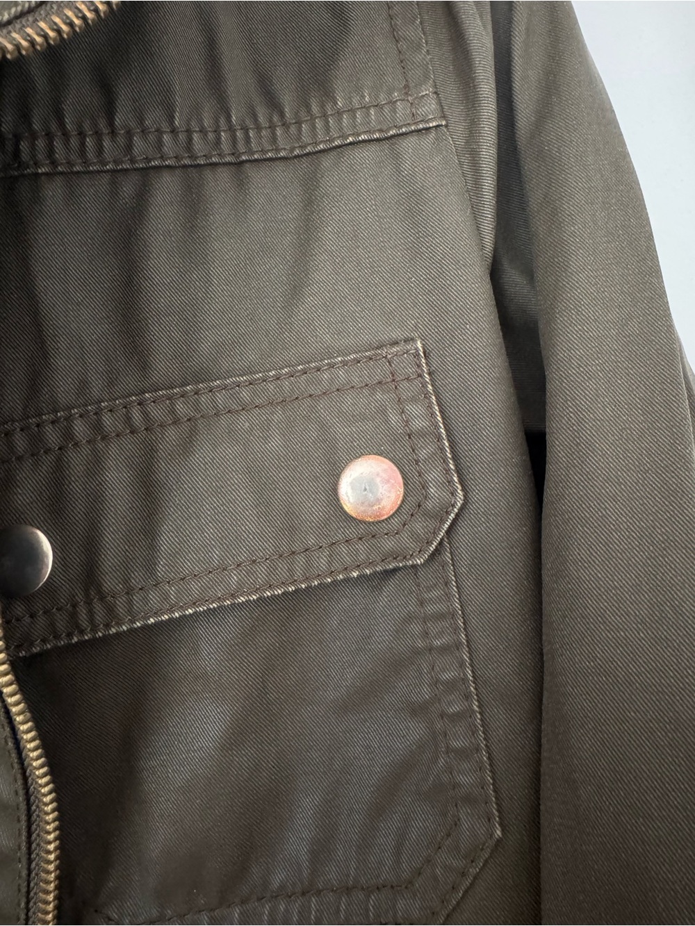 J.Crew Olive Utility Field Jacket - Picture 4 of 7